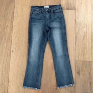 Madewell 10" High Riser Demi Boot Jeans